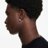 Sublima øreringe, hvide, rhodiumbelagte Sublima øreringe, hvide, rhodiumbelagte