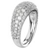 Sublima-ring, hvid, rhodineret Sublima-ring, hvid, rhodineret