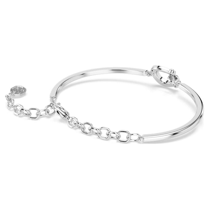 Symbolica armbånd Pavé, hestesko, hvid, rhodiumbelagt Symbolica armbånd Pavé, hestesko, hvid, rhodiumbelagt