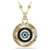 Symbolica-vedhæng Evil Eye, medium, flerfarvet, forgyldt Symbolica-vedhæng Evil Eye, medium, flerfarvet, forgyldt