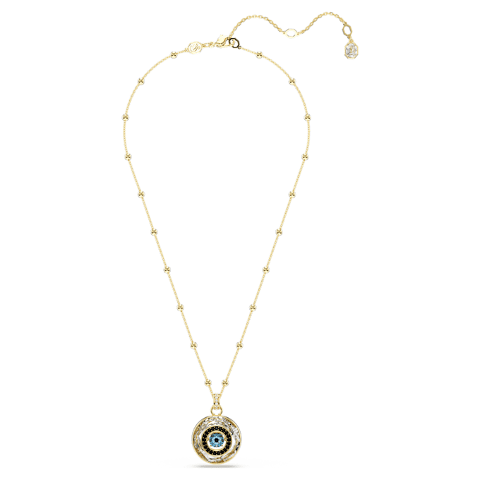 Symbolica-vedhæng Evil Eye, medium, flerfarvet, forgyldt Symbolica-vedhæng Evil Eye, medium, flerfarvet, forgyldt
