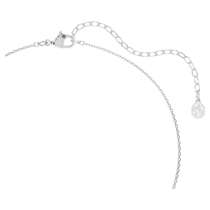 Symbolica-vedhæng, rundslibet, pavé, hestesko, blå, rhodiumbelagt Symbolica-vedhæng, rundslibet, pavé, hestesko, blå, rhodiumbelagt