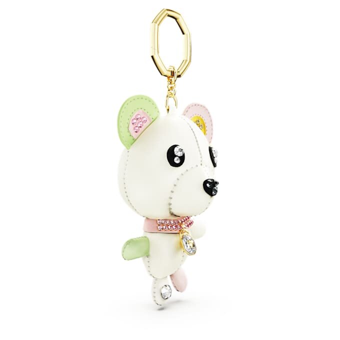 Teddy-taskecharm, bjørn, flerfarvet, forgyldt Teddy-taskecharm, bjørn, flerfarvet, forgyldt