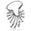 The Vienna Collection Ear Cuff Swan, hvid, rutheniumbelagt The Vienna Collection Ear Cuff Swan, hvid, rutheniumbelagt