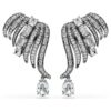 The Vienna Collection ørecuffs Feather, hvid, rutheniumbelagt The Vienna Collection ørecuffs Feather, hvid, rutheniumbelagt