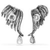 The Vienna Collection ørecuffs Feather, hvid, rutheniumbelagt The Vienna Collection ørecuffs Feather, hvid, rutheniumbelagt