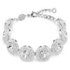 Una Angelic armbånd, hvidt, rhodiumbelagt Una Angelic armbånd, hvidt, rhodiumbelagt