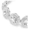 Una Angelic armbånd, hvidt, rhodiumbelagt Una Angelic armbånd, hvidt, rhodiumbelagt