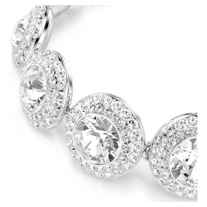 Una Angelic armbånd, hvidt, rhodiumbelagt Una Angelic armbånd, hvidt, rhodiumbelagt