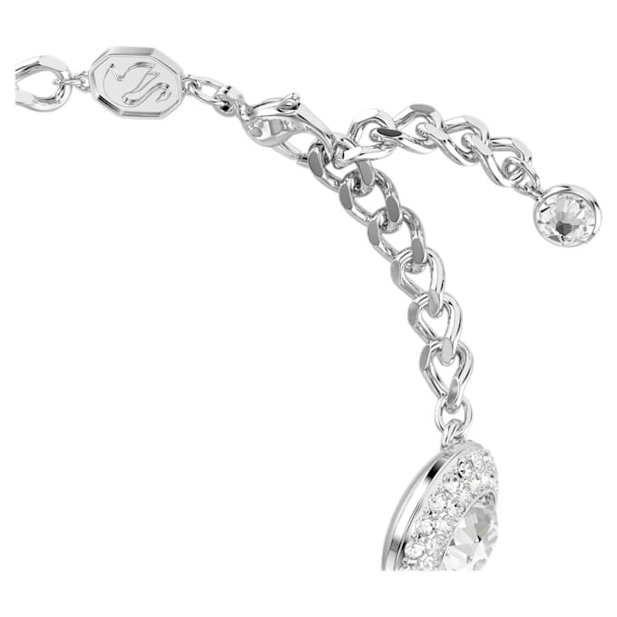 Una Angelic armbånd, hvidt, rhodiumbelagt Una Angelic armbånd, hvidt, rhodiumbelagt