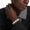 Una Angelic armbånd, hvidt, rhodiumbelagt Una Angelic armbånd, hvidt, rhodiumbelagt