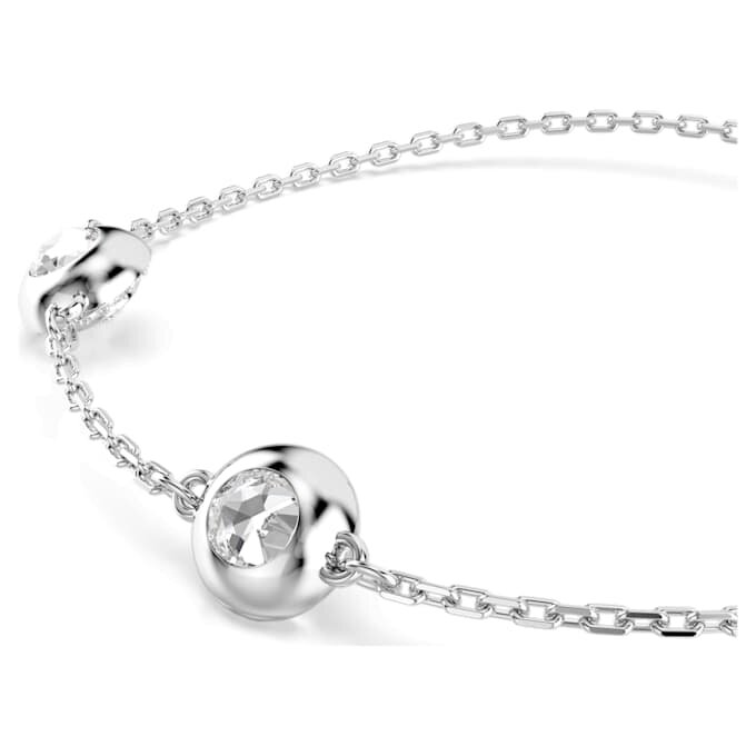 Una Angelic-armbånd med runde, dobbeltsidede motiver, hvidt, rhodiumbelagt Una Angelic-armbånd med runde, dobbeltsidede motiver, hvidt, rhodiumbelagt