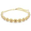 Una Angelic Choker, rundslibet, karamel, guldbelagt Una Angelic Choker, rundslibet, karamel, guldbelagt