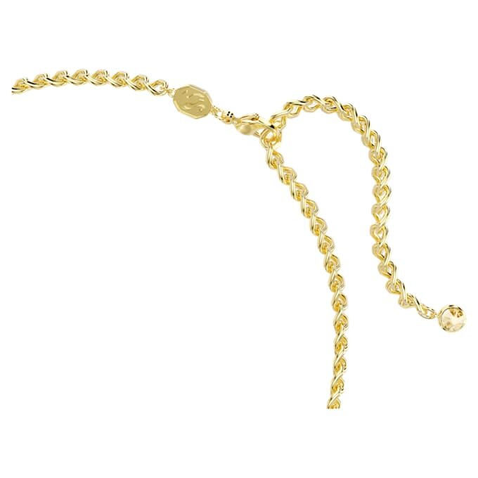 Una Angelic Choker, rundslibet, karamel, guldbelagt Una Angelic Choker, rundslibet, karamel, guldbelagt