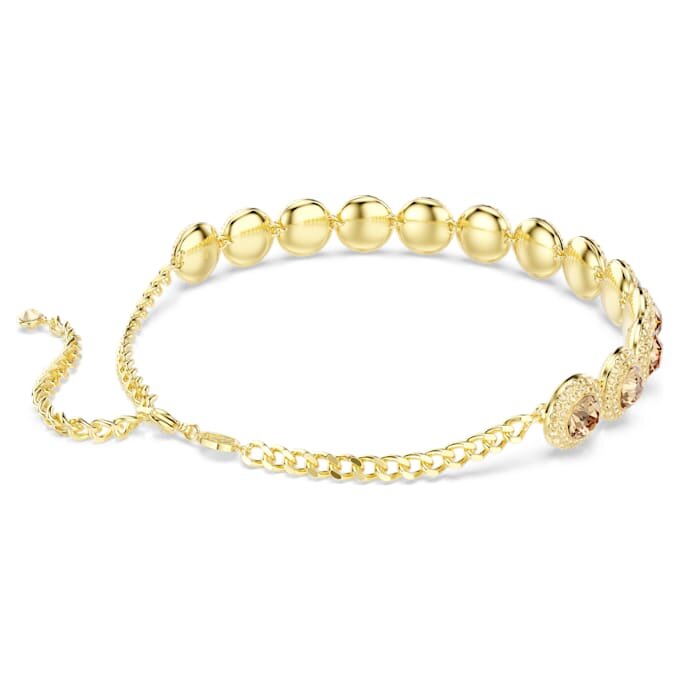 Una Angelic Choker, rundslibet, karamel, guldbelagt Una Angelic Choker, rundslibet, karamel, guldbelagt