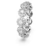Una Angelic-ring, rundslibet, hvid, rhodiumbelagt Una Angelic-ring, rundslibet, hvid, rhodiumbelagt