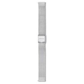 Urem 13 mm (0,51″) bred, metal, sølvfarvet, rustfrit stål Urem 13 mm (0,51″) bred, metal, sølvfarvet, rustfrit stål