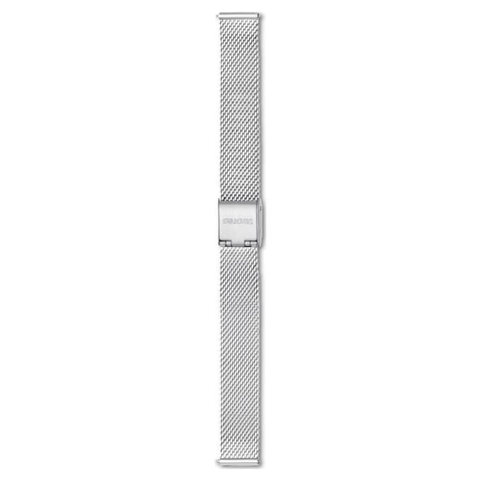 Urem 13 mm (0,51″) bred, metal, sølvfarvet, rustfrit stål Urem 13 mm (0,51″) bred, metal, sølvfarvet, rustfrit stål