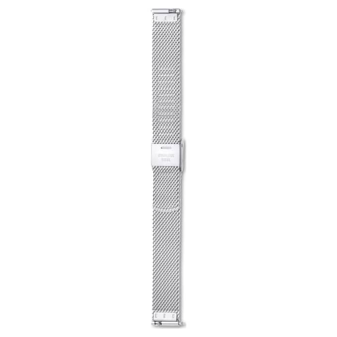 Urem 13 mm (0,51″) bred, metal, sølvfarvet, rustfrit stål Urem 13 mm (0,51″) bred, metal, sølvfarvet, rustfrit stål