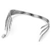 Vienna Collection Choker Feather, hvid, rutheniumbelagt Vienna Collection Choker Feather, hvid, rutheniumbelagt